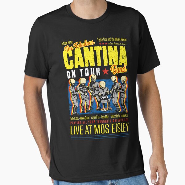 Item preview, Cantina Band Live At Mos Eisley designed and sold by Candywrap Studio.
