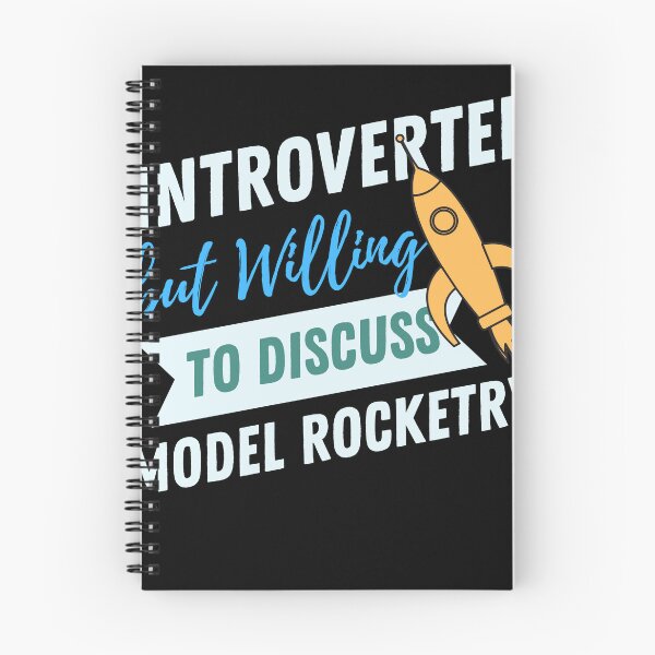 Item preview, Introverted but willing to discuss Model rocketry designed and sold by cutefashion.