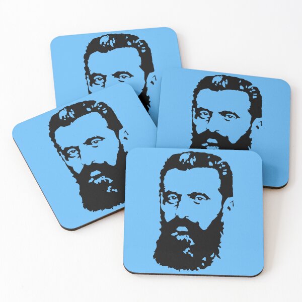 Item preview, Theodor Herzl Portrait designed and sold by HebrewHipster.