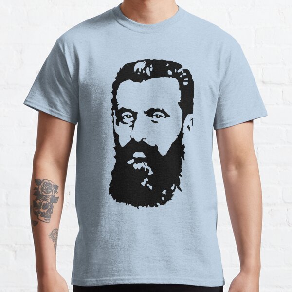 Item preview, Theodor Herzl Portrait designed and sold by HebrewHipster.
