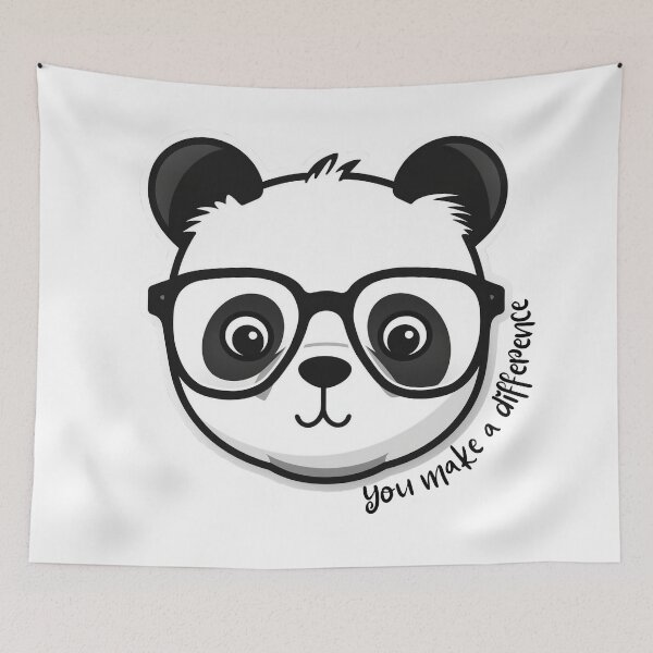 Item preview, You Make A Difference Panda Bear designed and sold by BrinaandPops.
