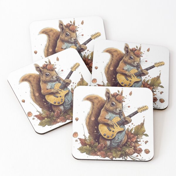 Item preview, Squirrel Playing Guitar designed and sold by amazingtraits.