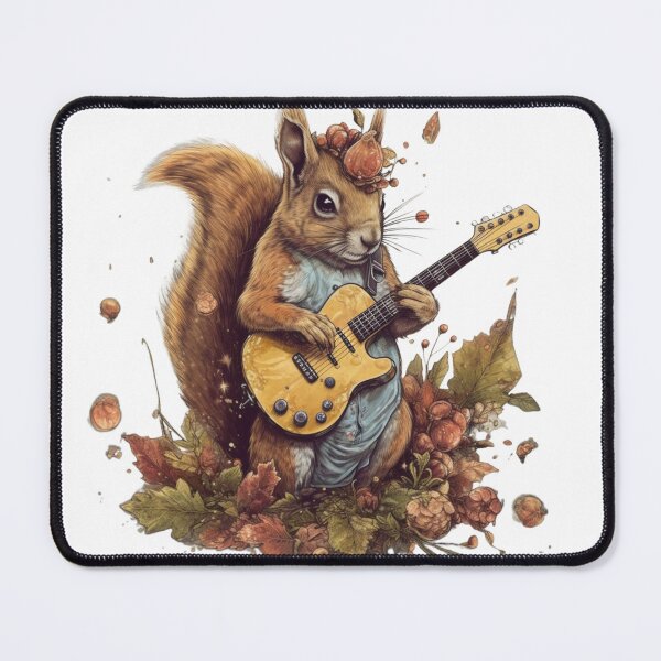 Item preview, Squirrel Playing Guitar designed and sold by amazingtraits.