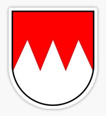 Franconia Coat of Arms, Germany Sticker