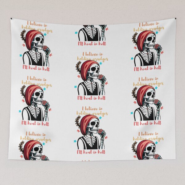 Item preview, i believe in holding grudges i'll heal in hell designed and sold by Night0wls.