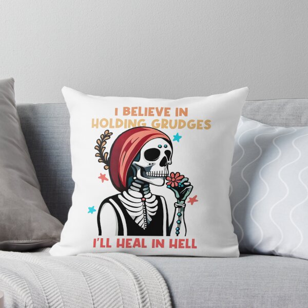 Item preview, i believe in holding grudges i'll heal in hell designed and sold by Night0wls.