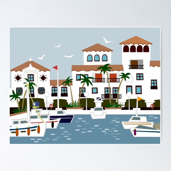Item preview, Puerto De La Duquesa designed and sold by Sonia Pascual Izquierdo.