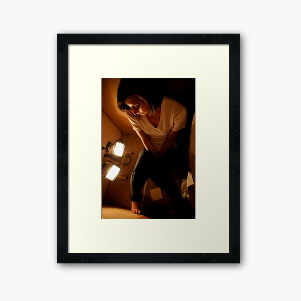 Tight. Framed Art Print