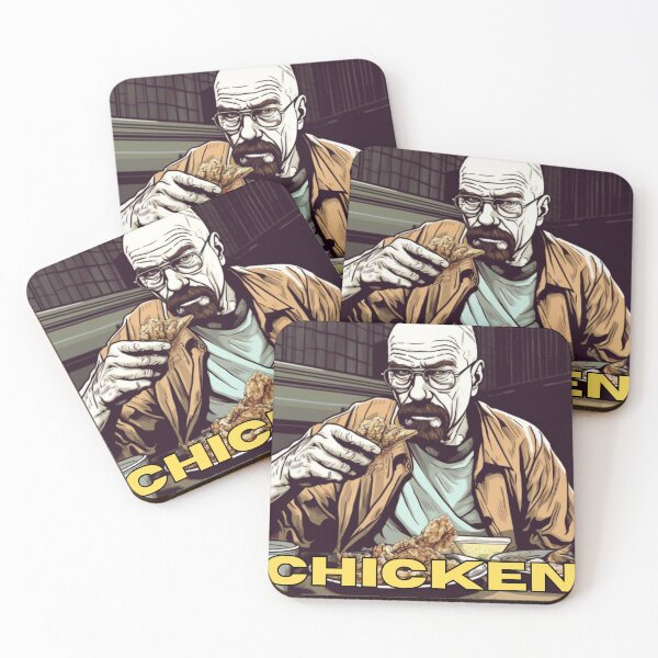 Aperçu de l'œuvre Dîner au poulet Breaking Bad de Walter White créée et vendue par CremisArt.