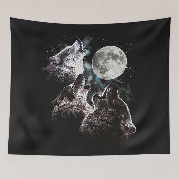 Item preview, WOLF LIVING FOR MOON designed and sold by cordmarcos.