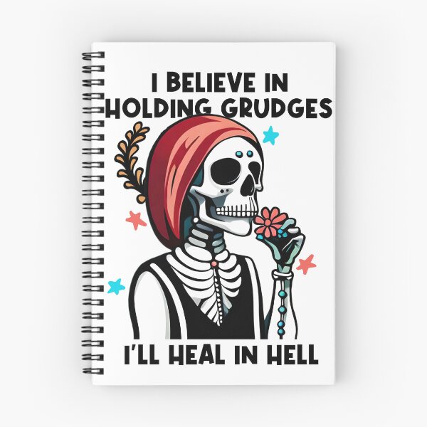 Item preview, i believe in holding grudges i'll heal in hell designed and sold by Night0wls.