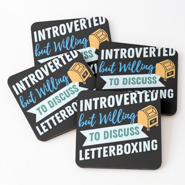 Item preview, Introverted but willing to discuss Letterboxing designed and sold by cutefashion.