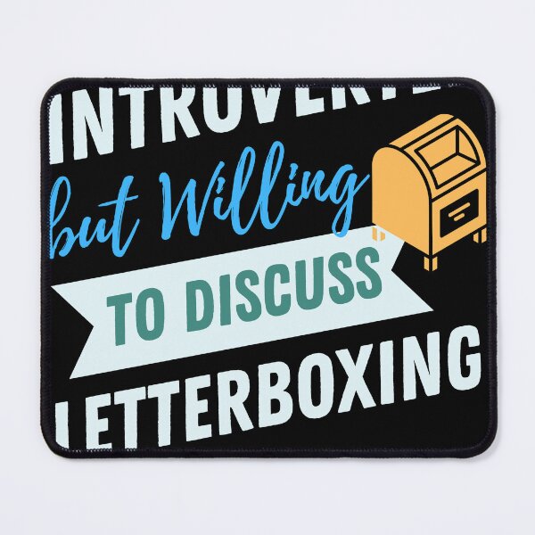Item preview, Introverted but willing to discuss Letterboxing designed and sold by cutefashion.