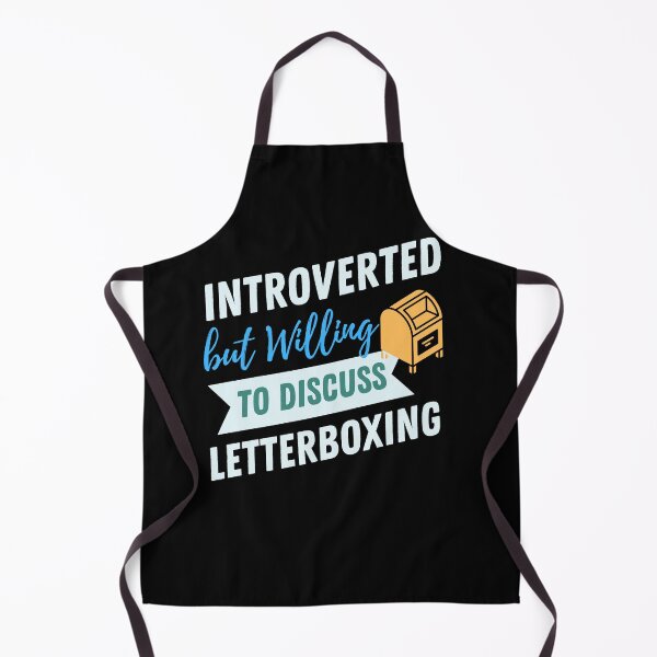 Item preview, Introverted but willing to discuss Letterboxing designed and sold by cutefashion.
