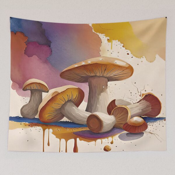 Item preview, Mushrooms Modern Contemporary Artwork designed and sold by davidelder.