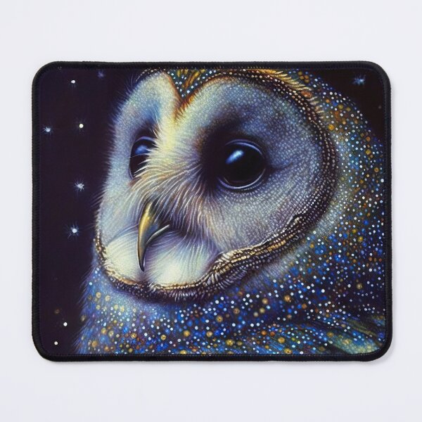 Item preview, Blue Grass Owl (Variation 2) designed and sold by OccultDreams.