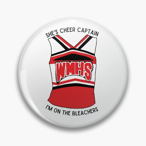 Item preview, She's Cheer Captain and I'm on the Bleachers - Glee Sticker designed and sold by lctheders.