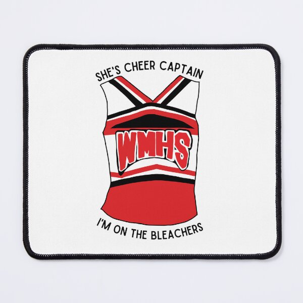 Item preview, She's Cheer Captain and I'm on the Bleachers - Glee Sticker designed and sold by lctheders.