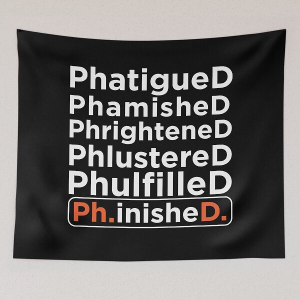 Item preview, PHD Graduation Funny  designed and sold by Betsytiptoe.