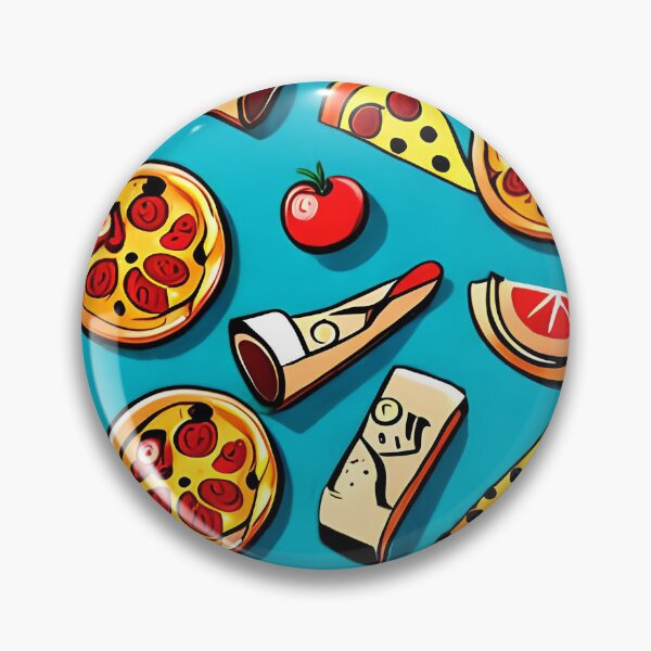 Artikelvorschau, Buffalo Chicken Pizza Pattern entworfen und verkauft von Permana96.