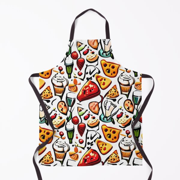 Artikelvorschau, cute BBQ Chicken Pizza Pattern entworfen und verkauft von Permana96.