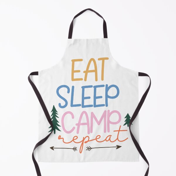Item preview, 'Eat Sleep Camp Repeat' the camping life cycle designed and sold by coolteesok.