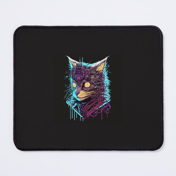 Item preview, Ccc3c_Cyberpunk Cat_07 designed and sold by CritterCuties.