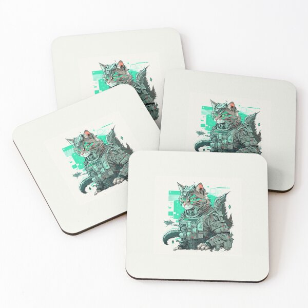 Item preview, Ccc3c_Cyberpunk Cat_08 designed and sold by CritterCuties.