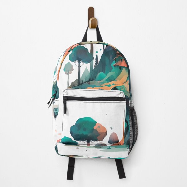Item preview, Wonderland Garden: A Whimsical and Fantasy Land of Trees and Creatures designed and sold by Broskan.