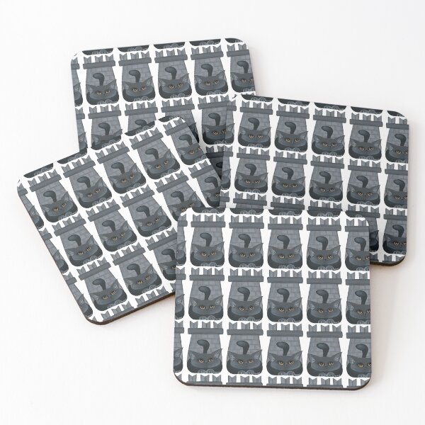 Item preview, Chess cat; a black Rook designed and sold by gatteria.
