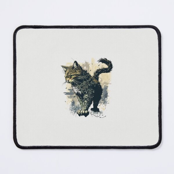Item preview, Ccc3c_Cyberpunk Cat_10 designed and sold by CritterCuties.