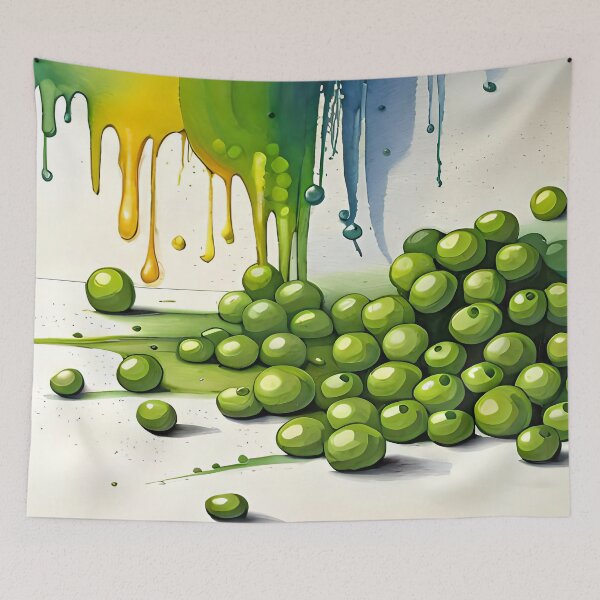 Item preview, Garden Peas Modern Contemporary Artwork designed and sold by davidelder.