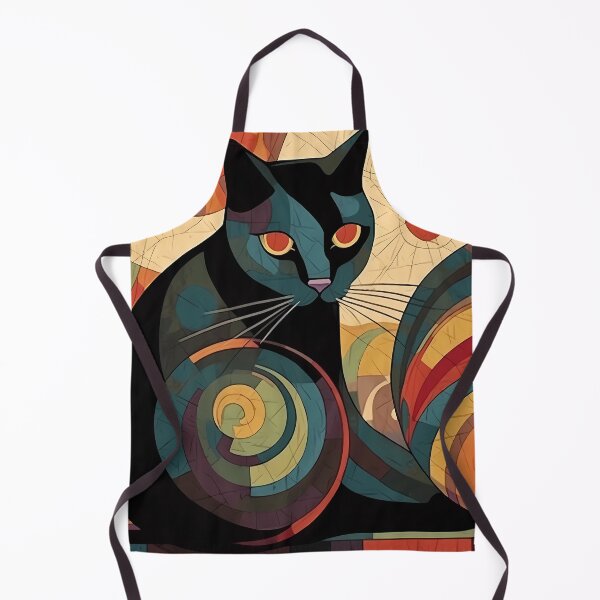Item preview, Cat Art Deco Style designed and sold by MTJ-Mushrooms.