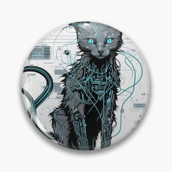 Item preview, Ccc3c_Cyberpunk Cat_13 designed and sold by CritterCuties.
