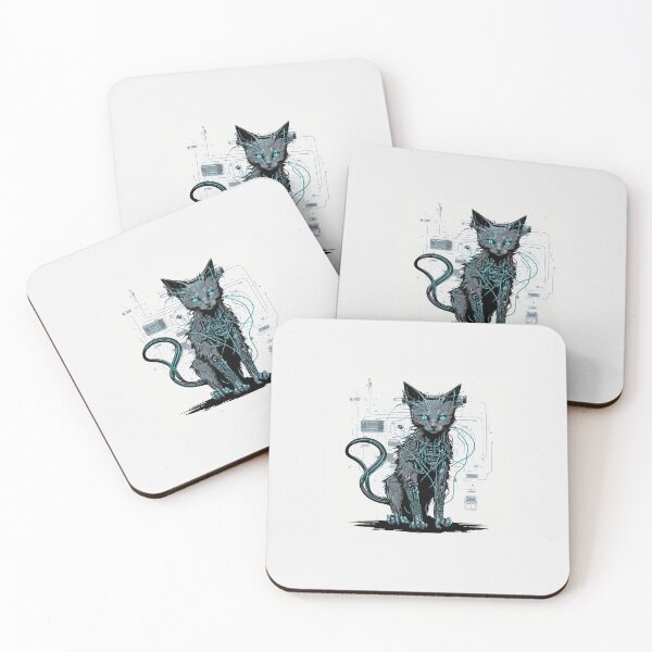 Item preview, Ccc3c_Cyberpunk Cat_13 designed and sold by CritterCuties.