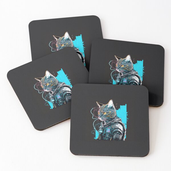 Item preview, Ccc3c_Cyberpunk Cat_14 designed and sold by CritterCuties.