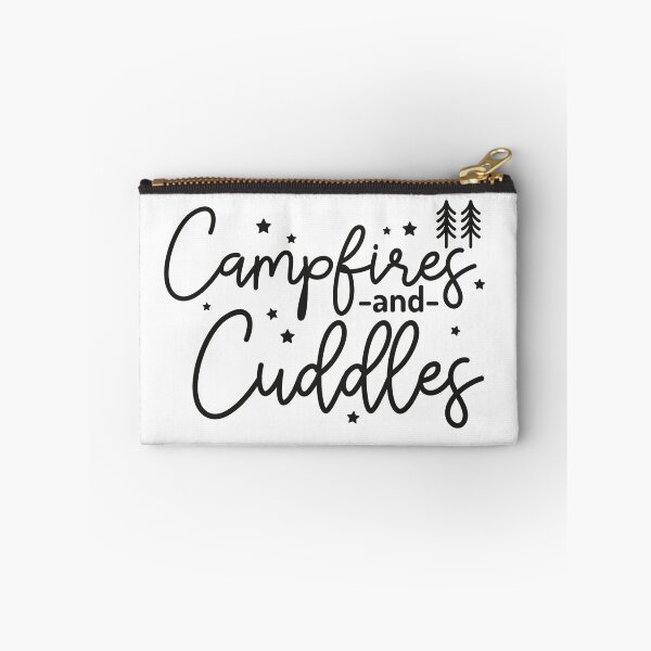 Item preview, Campfires and Cuddles text design designed and sold by coolteesok.