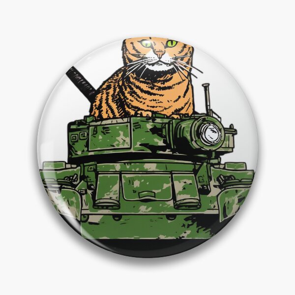 Item preview, Tank Commander Kitty McWhiskers designed and sold by Zialum.