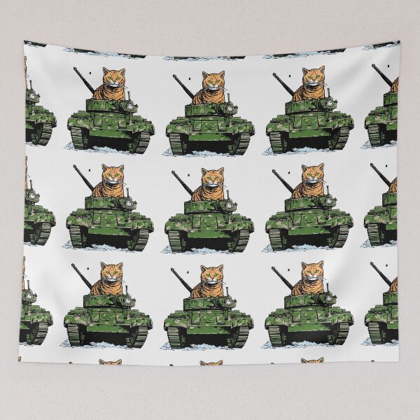 Item preview, Tank Commander Kitty McWhiskers designed and sold by Zialum.