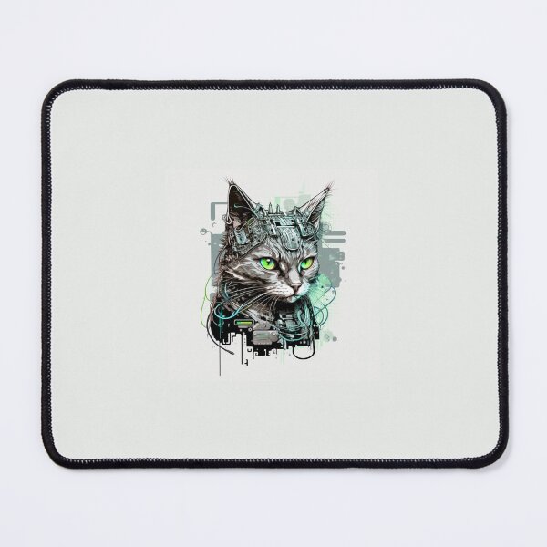 Item preview, Ccc3c_Cyberpunk Cat_15 designed and sold by CritterCuties.