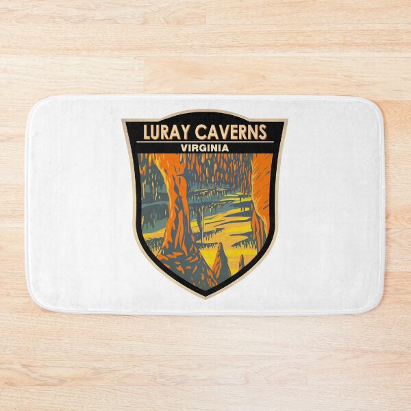Item preview, Luray Caverns Virginia Travel Art Badge designed and sold by KrisSidDesigns.