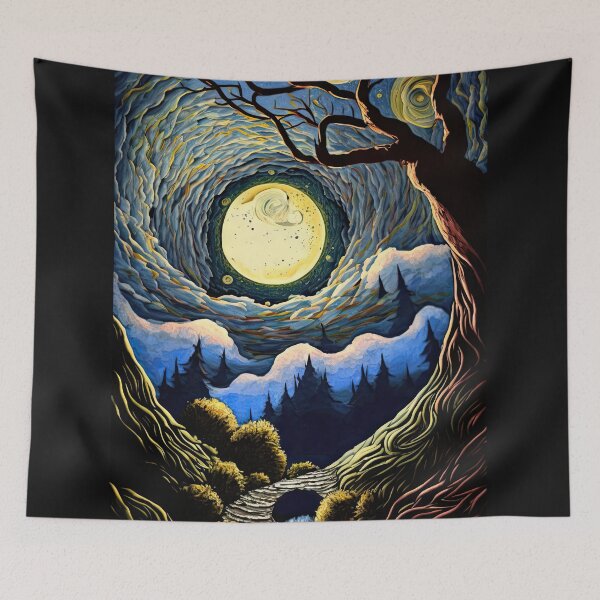 Item preview, Path to the Valley of Shadows designed and sold by OccultDreams.