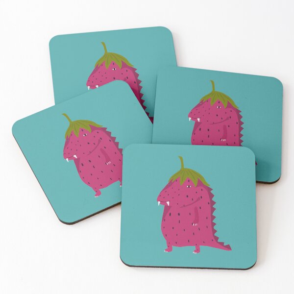 Item preview, Cute Strawberry Dinosaur designed and sold by Kathy Osborne Studio.