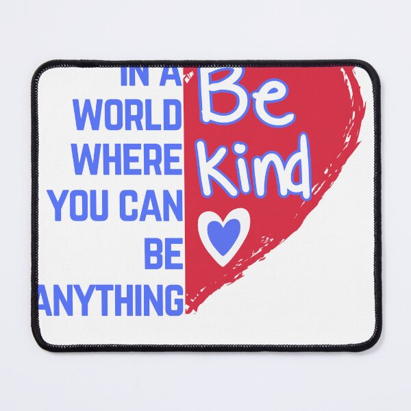 Item preview, in a world where you cna be any thing be kind britain american colours designed and sold by Glitches 16.