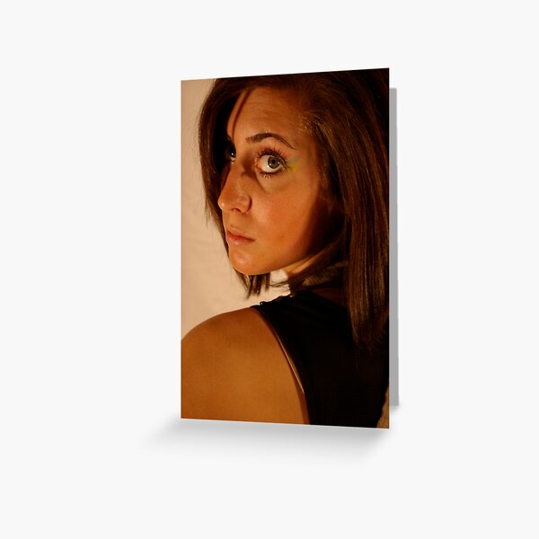 Backwards Vison. Greeting Card
