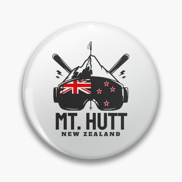 Item preview, Mt. Hutt New Zealand Ski Resort Skiing Souvenir designed and sold by JackCurtis1991.