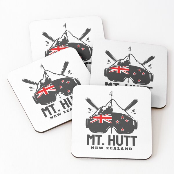 Item preview, Mt. Hutt New Zealand Ski Resort Skiing Souvenir designed and sold by JackCurtis1991.