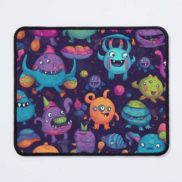 Item preview, Colorful, cute cartoon monsters. designed and sold by KERaney.