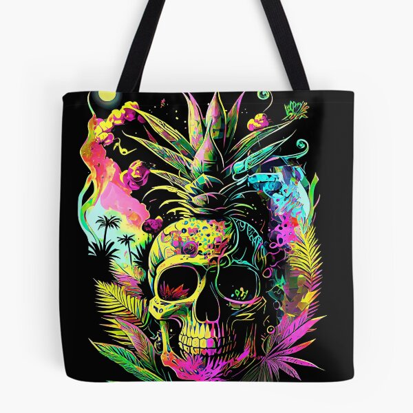 Item preview, Tropical Pineapple Skull designed and sold by MindWave THC.