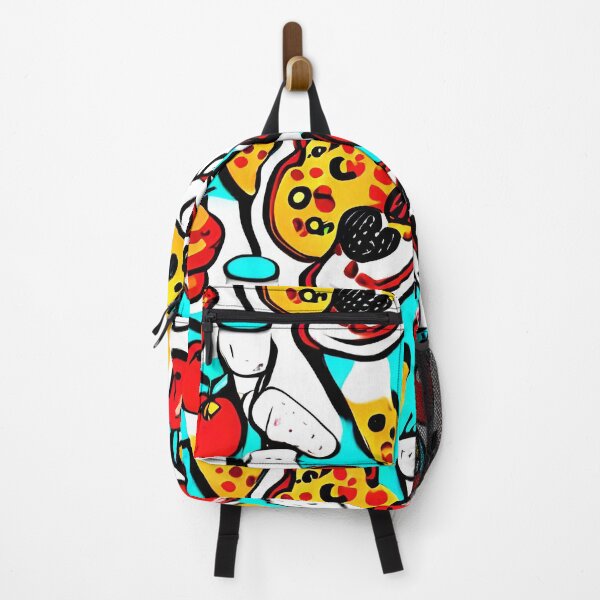 Artikelvorschau, Sausage and Mushroom Pizza Pattern cute entworfen und verkauft von Permana96.
